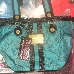 Rare Betsey Johnson dice bag *